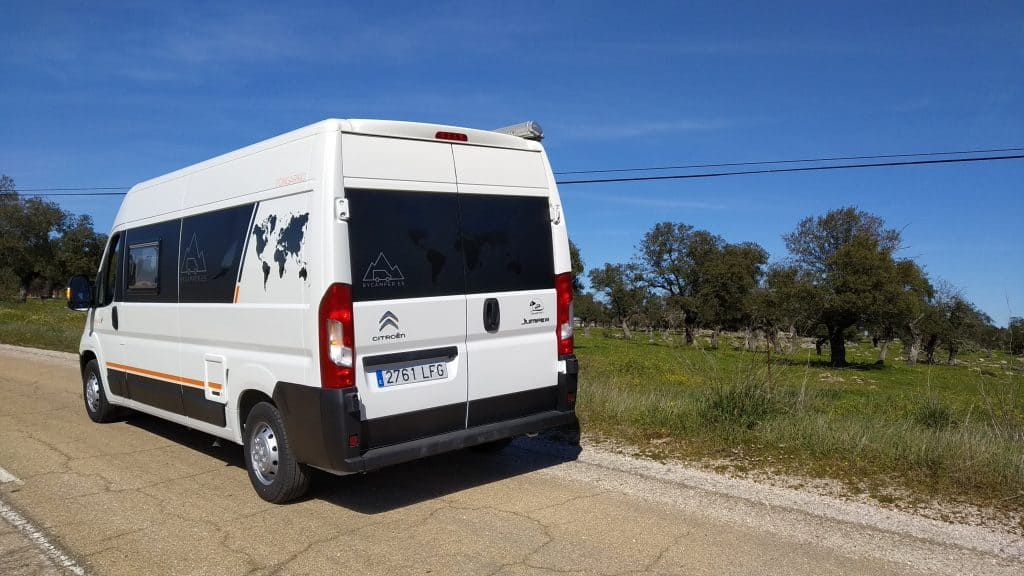 furgonetas camper segunda mano