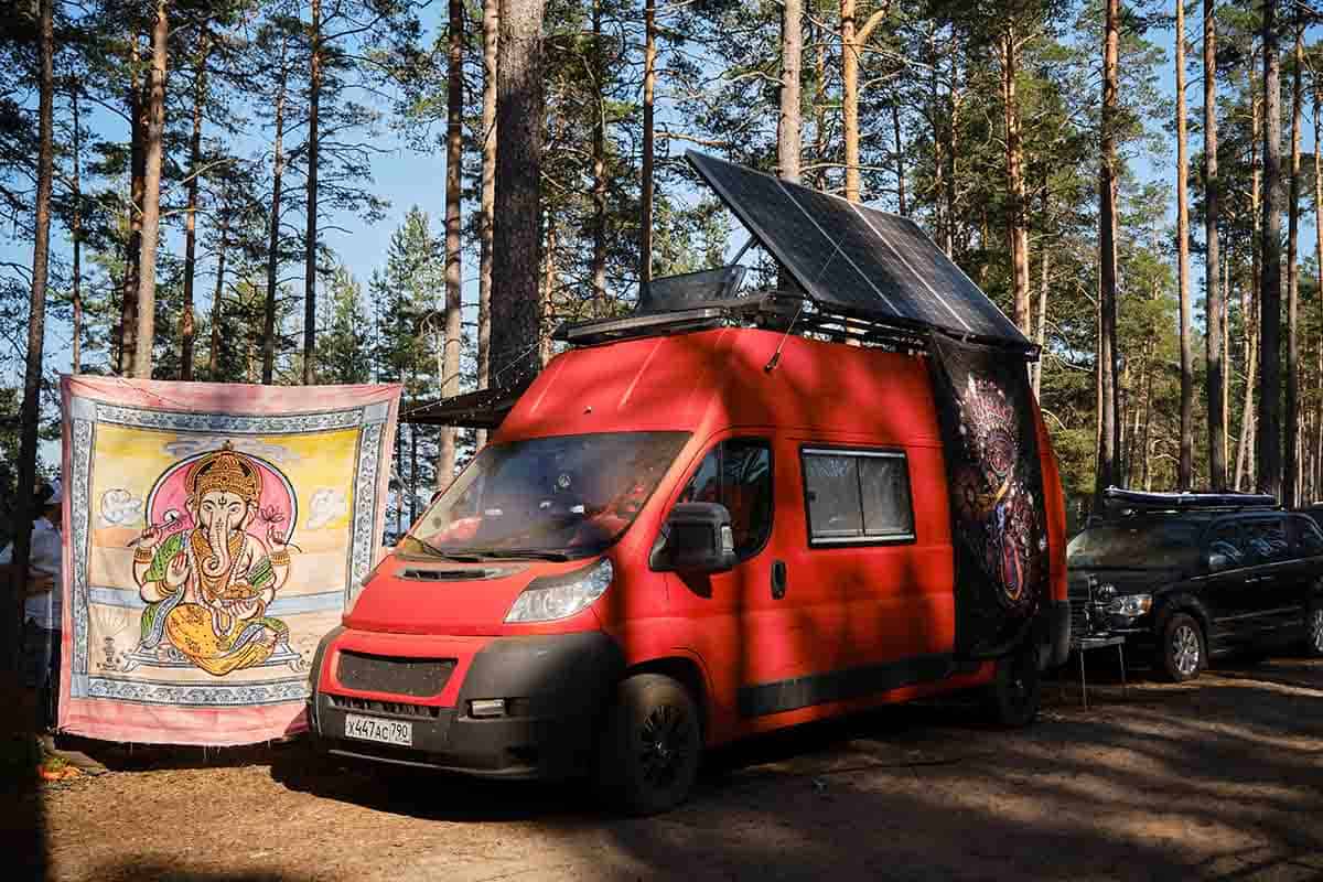 furgoneta camper gran volumen